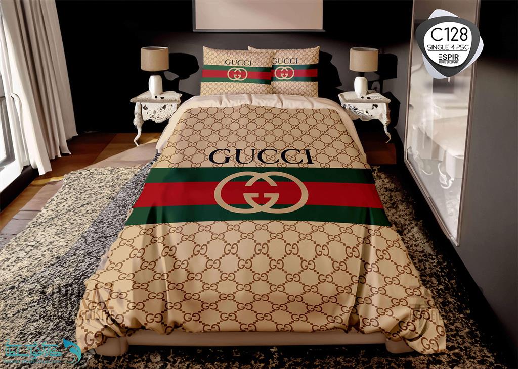 روتختی طرح GUCCI یک نفره برند Espir کد C128